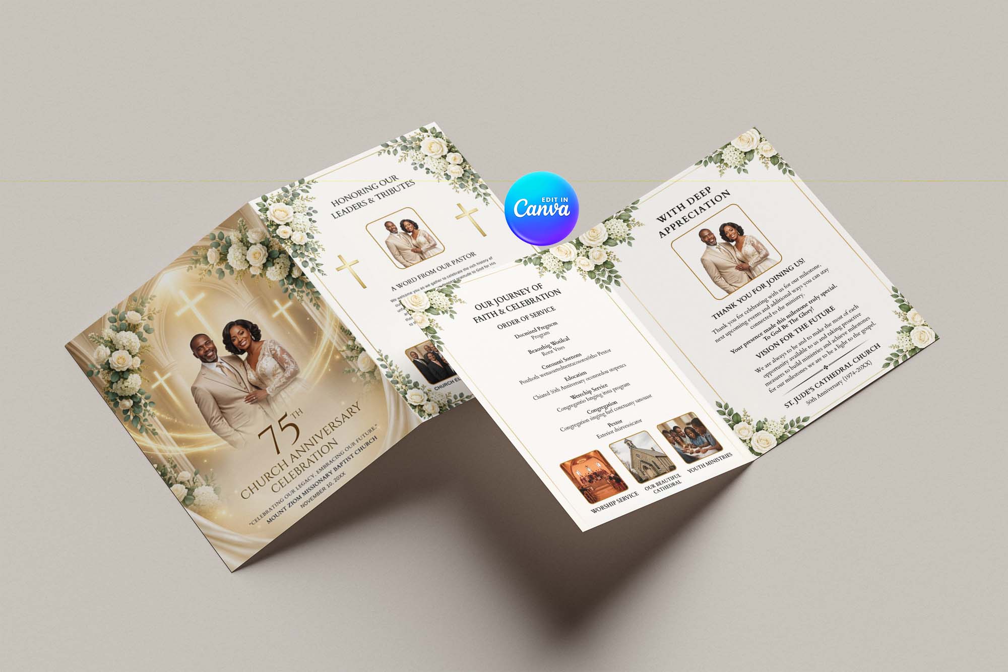 Chruch Anniversary template 